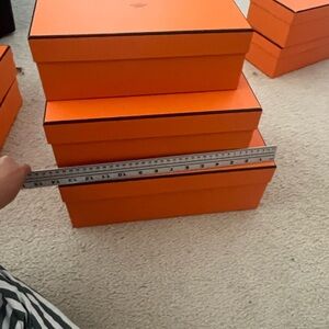 Hermes Orange Gift Boxes